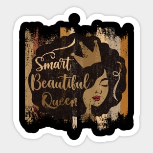 smart beautifu queen Sticker